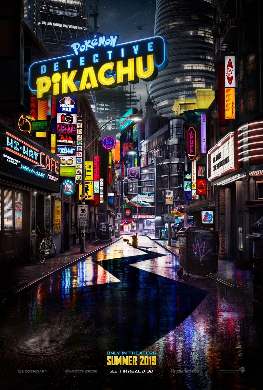 Detective Pikachu Movie Poster